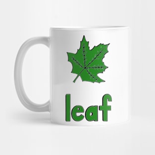 This is a LEAF Mug